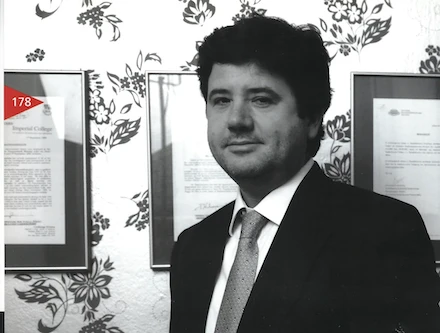 Dr Papadopoulos in his clinic