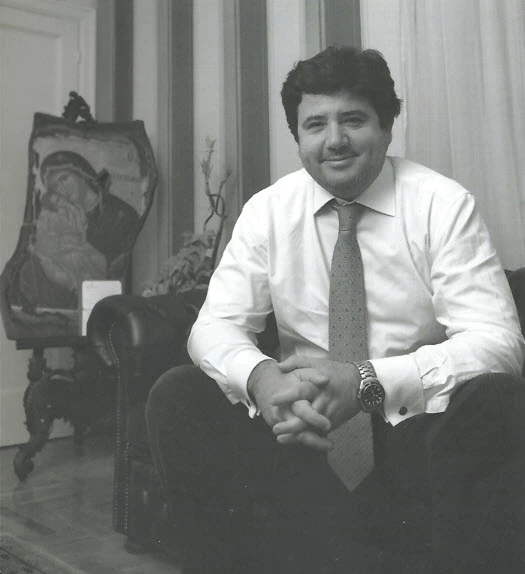 Dr Papadopoulos in his clinic